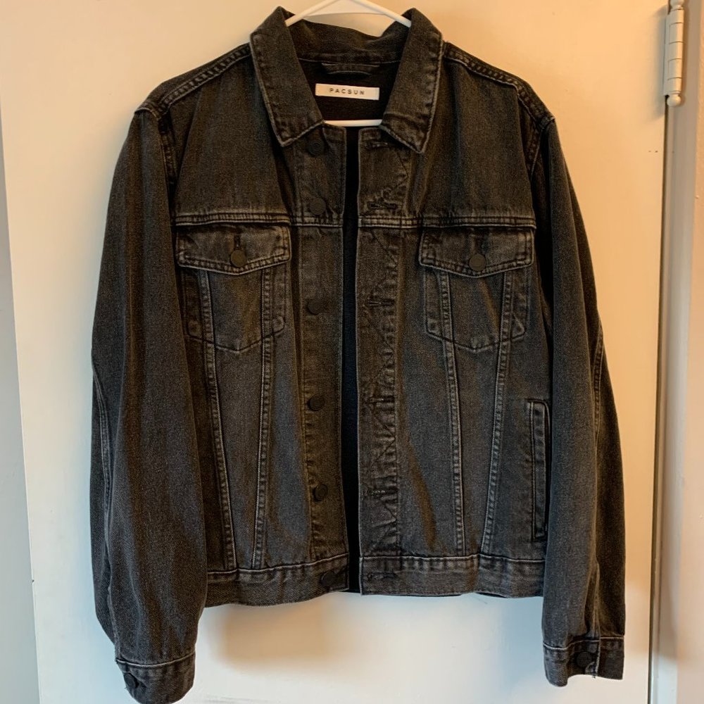 Pacsun Men's Black Denim Jacket
